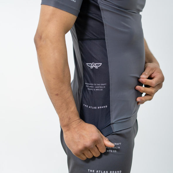 The Atlas Brand - Apex S4 Rashguard - Slate