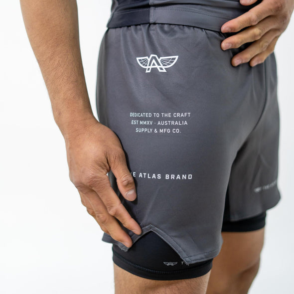 The Atlas Brand - Apex S4 Shorts - Slate