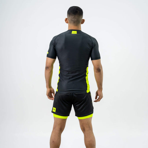 The Atlas Brand - Apex S3 Rashguard - Fluoro