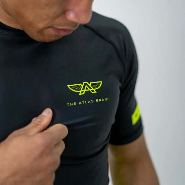 The Atlas Brand - Apex S3 Rashguard - Fluoro