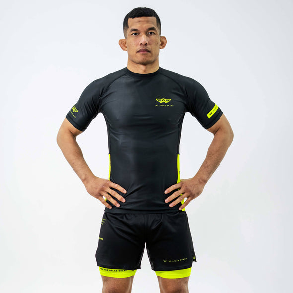 The Atlas Brand - Apex S3 Rashguard - Fluoro