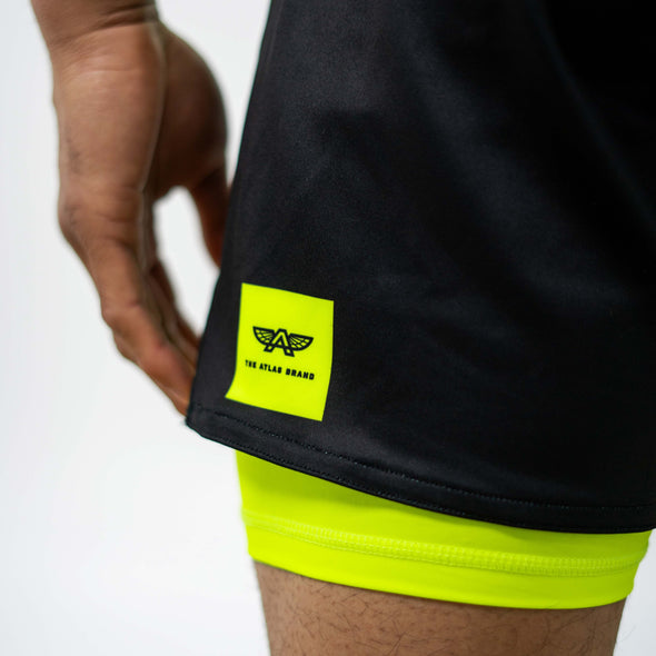 The Atlas Brand - Apex S3 Shorts - Fluoro