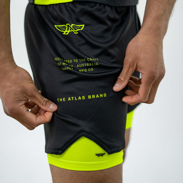 The Atlas Brand - Apex S3 Shorts - Fluoro