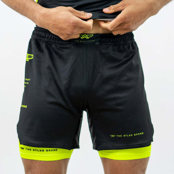 The Atlas Brand - Apex S3 Shorts - Fluoro