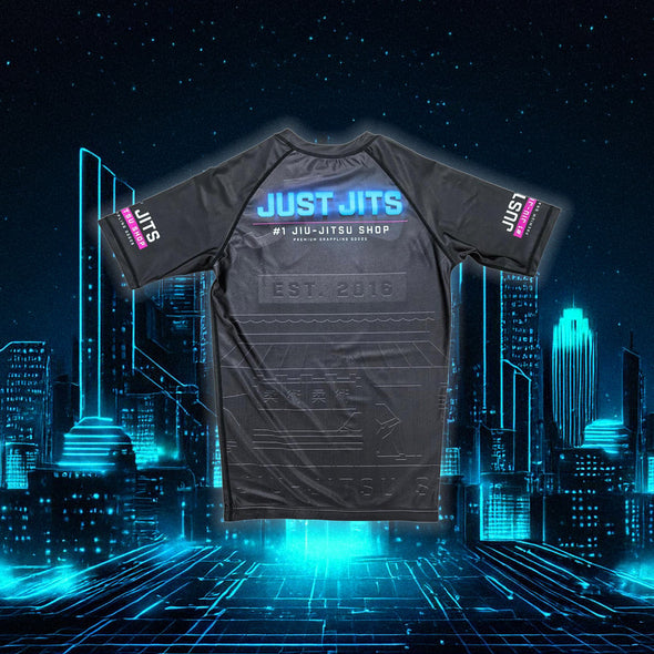 Just Jits Kids Short Sleeve BJJ Rashguard - Cyber Shop