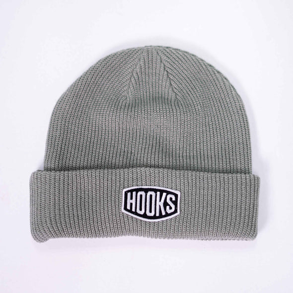 Hooks Grey Beanie