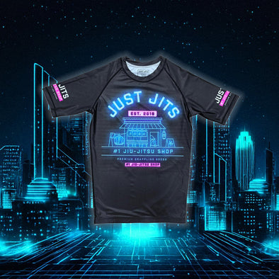 Just Jits Kids Short Sleeve BJJ Rashguard - Cyber Shop