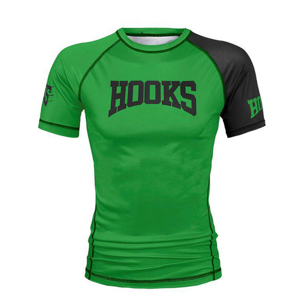 Hooks Kids Ranked Rashguard - Green