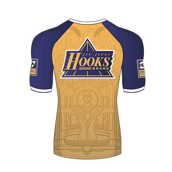 Hooks Short Sleeve BJJ Rashguard - Showtime - Version 2 - Pre-Order