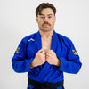 Hooks GI Prolight II, Blue with Black, Ultra-Soft Cotton BJJ Kimono