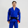 Hooks GI Prolight II, Blue with Black, Premium-Grade Cotton BJJ Kimono