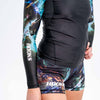 Women's No-Gi BJJ Shorts, Hooks Flex Dark Lights, High-Performance Gear