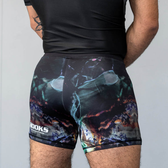 Hooks Vale Tudo Shorts - Dark Lights