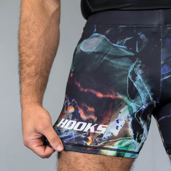 Hooks Vale Tudo Shorts - Dark Lights