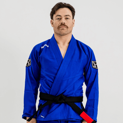 Prolight II Hooks GI, Blue with Black, 2024 IBJJF Legal, Ultra-Soft Cotton BJJ Kimono