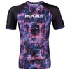 Hooks Short Sleeve BJJ Rash Guard - Grunge, Perfect for Brazilian Jiu Jitsu No Gi