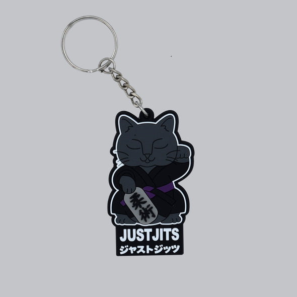 Just Jits Lucky Cat - Keychain Set (All Belts)