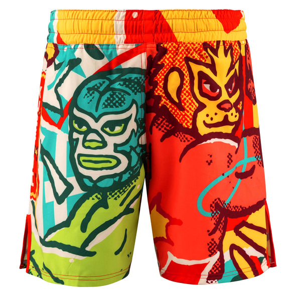 Kureiji Luchadores BJJ Shorts, Brazilian Jiu Jitsu, No Gi Grappling