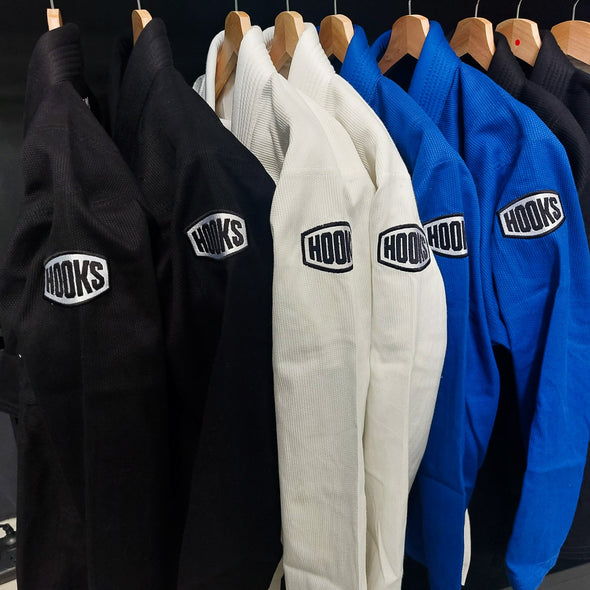 Hooks Core BJJ GI - Black includes White Belt