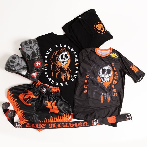 True Illusion Short Sleeve BJJ Rash Guard - Reaper Set