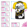 True Illusion BJJ Rash Guard Size Chart