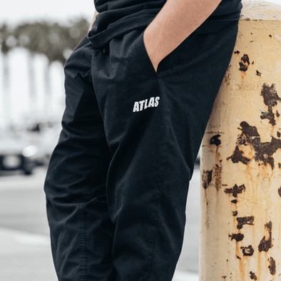 Atlas Black Pants Street Ripstop BJJ Brazilian Jiu Jitsu