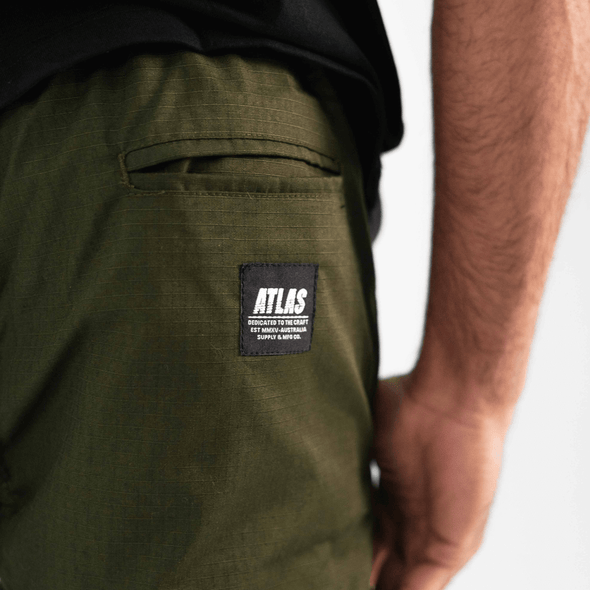 Casual Street Green Pants Atlas Ripstop Apparel BJJ