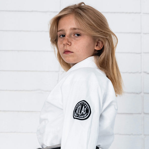 BJJ Brazilian Jiu Jitsu Pro Standard Gi, The Atlas Brand Kids Kimono White