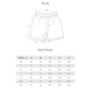 VHTS Adult Shorts Size Chart BJJ Brazilian Jiu Jitsu