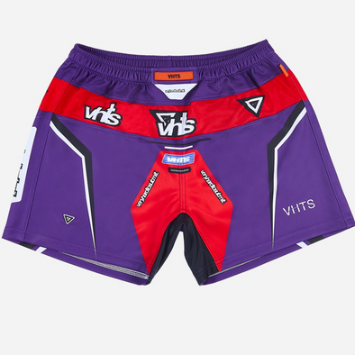 VHTS Combat Shorts Racer Purple BJJ No Gi