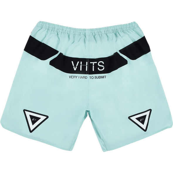 VHTS Surprise Edition 2024 Spring Summer BJJ Brazilian Jiu Jitsu Combat Shorts - Tiffany Blue Back