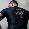 Brazilian Jiu Jitsu BLACK VHTS Trippy Tiger 2024 Tenacious BJJ Rashguard, No Gi, Rashie