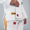 VHTS BJJ Kimono, Be Water, Brazilian Jiu Jitsu, White Gi, 2024 IBJJF Approved