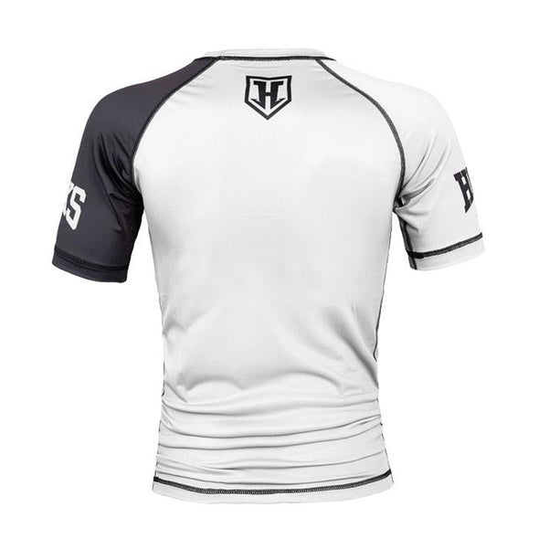 Hooks Kids Ranked Rashguard - White