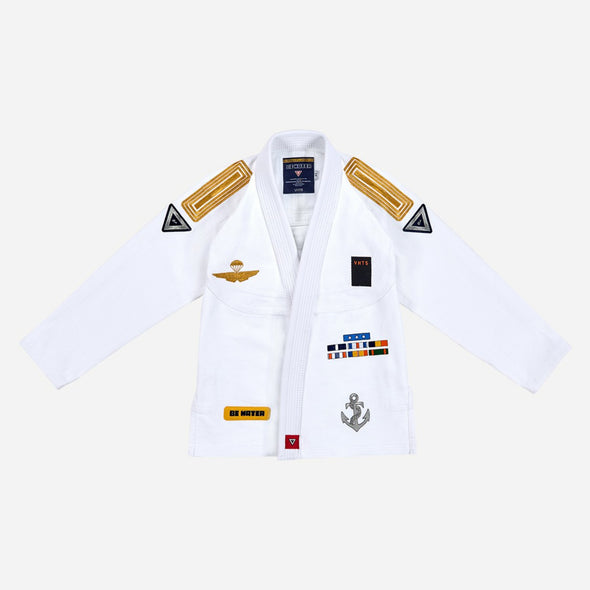 VHTS BJJ Kimono Be Water - White Gi, Brazilian Jiu Jitsu, 2024 IBJJF Approved